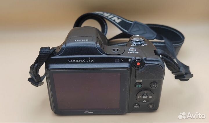 Компактная камера Nikon L820 Black