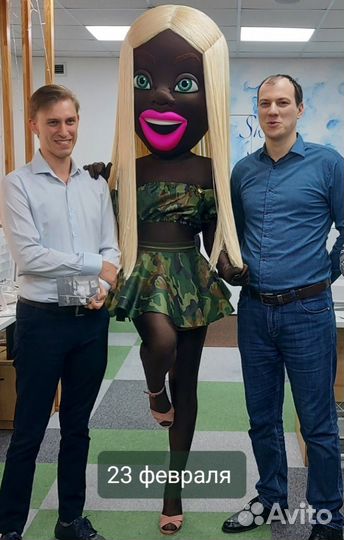 Ростовая кукла Мулатка-шоколадка. Поздравления