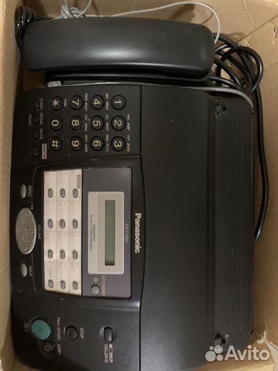 Телефон факс panasonic