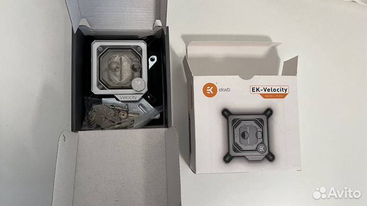 Водоблок EK-Quantum Velocity - Nickel + Plexi
