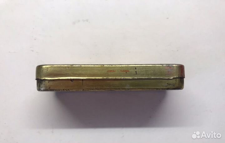 Жестяная коробка СССР мясные бульонные кубики