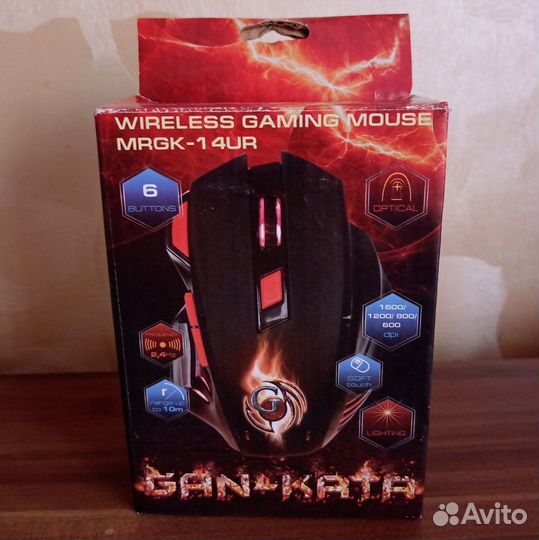 Беспроводная мышь Dialog Gan-Kata mrgk-14UR