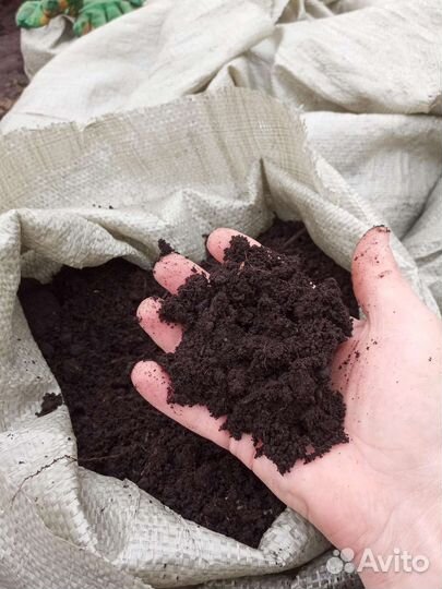 Торф,опилки в мешках