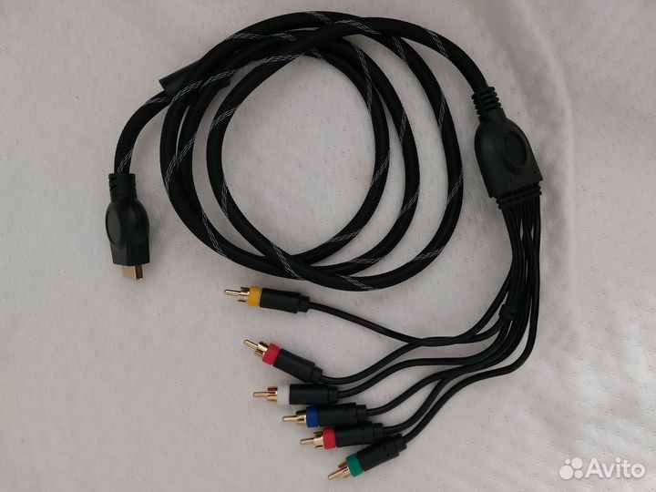 PS2 PS3 кабель component/composite