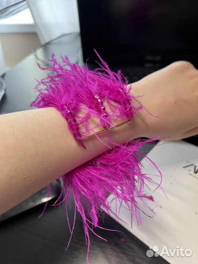 Браслет zara перо