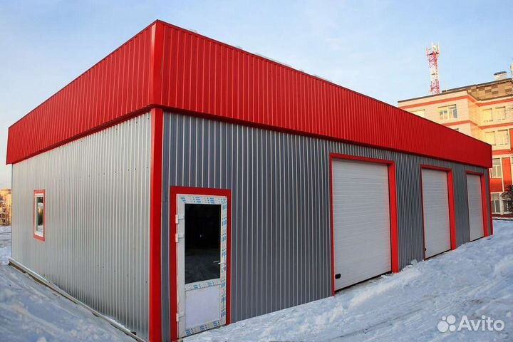 Быстровозводимые здания, склады, ангары