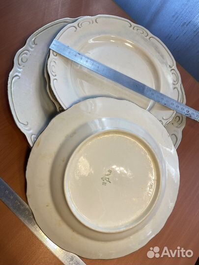 Тарелки Чехословакия, Дулево, чайник, сахарница