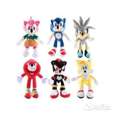 Мягкие игрушки Соник