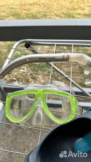 Набор для снорклинга ласты, маска, трубка