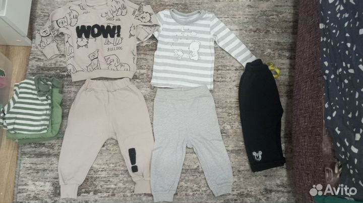 Вещи пакетом на девочку 74-80