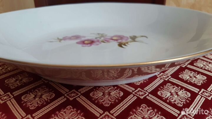 Блюдо фарфоровое kahla гдр