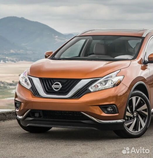 Молдинг переднего бампера nissan murano z52 2016+