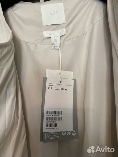 Пуховик (пальто) H&M