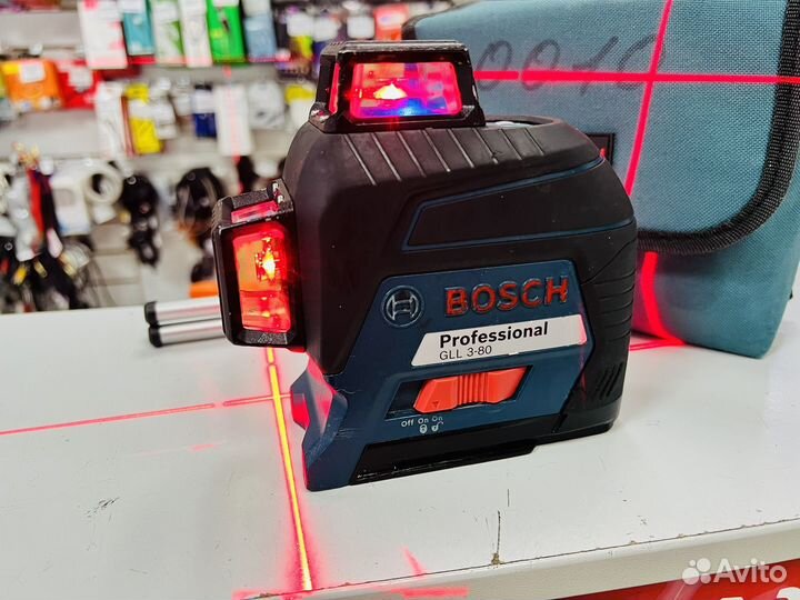 Лазерный нивелир Bosch GLL 3-80 Professional
