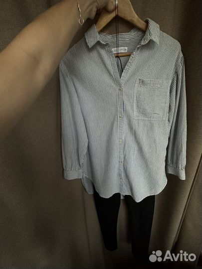 Рубашка 164 zara + лосины 164 zara