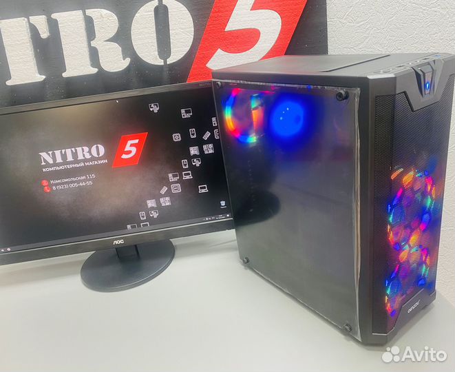 Мощный игровой компьютер Core i7+ RTX 3060 12Gb