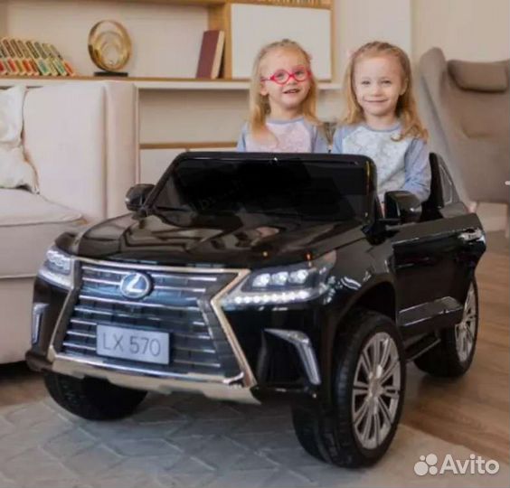 Электромобиль Lexus LX570 и Range Rover новый