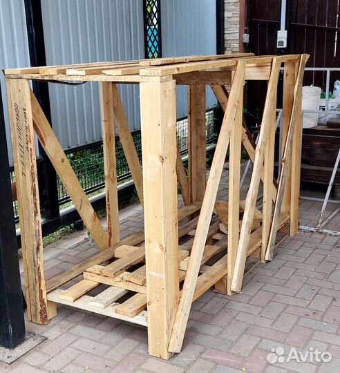 Деревянная обрешетка, тара, ящик