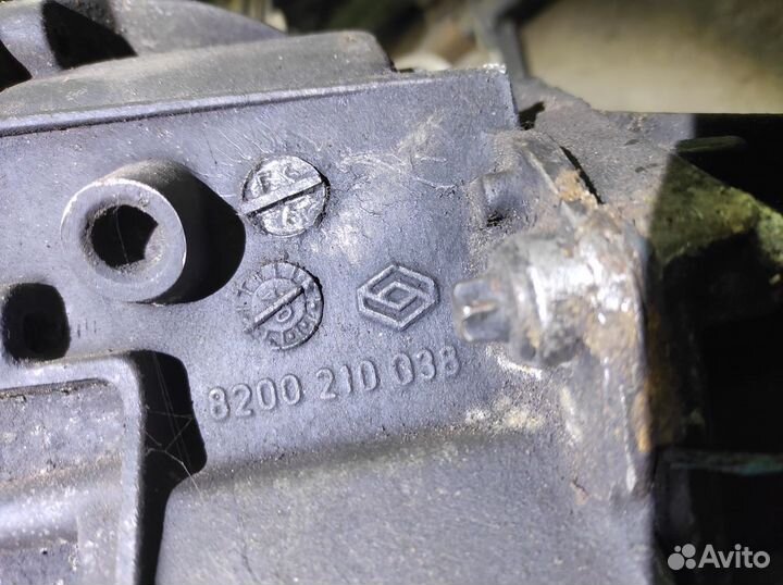 Коробка рено сценик 1, 2