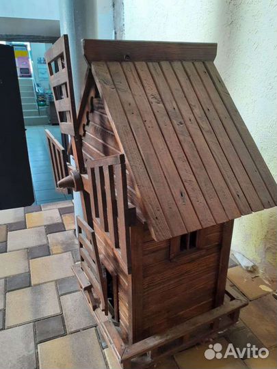 Деревянная мельница