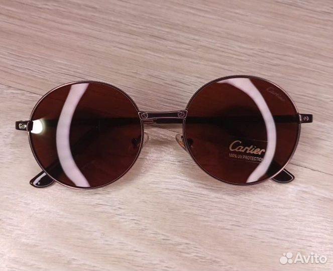 Очки солнцезащитные UV Cartier 8306 новые