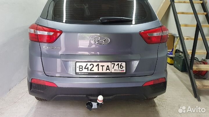 Фаркоп заводской Хендай Крета без подреза