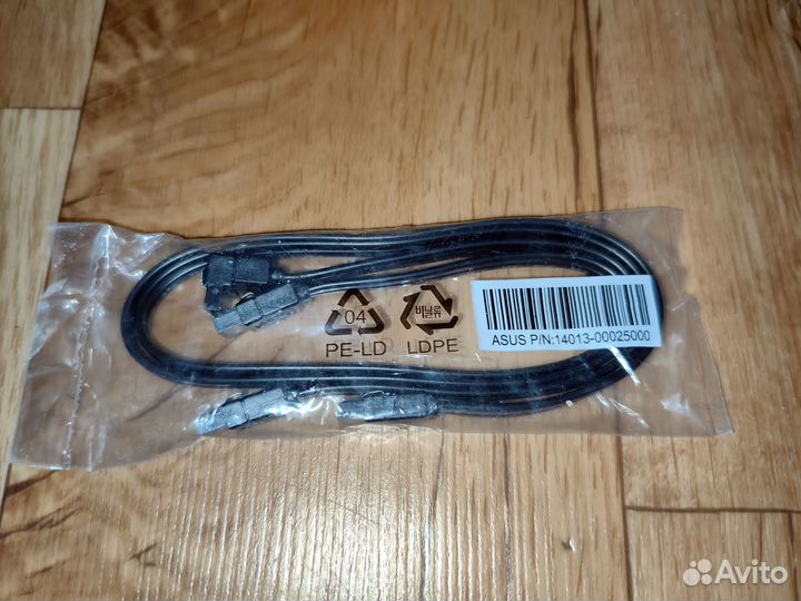Новый кабель SATA 3.0 (комплект 2 шт)