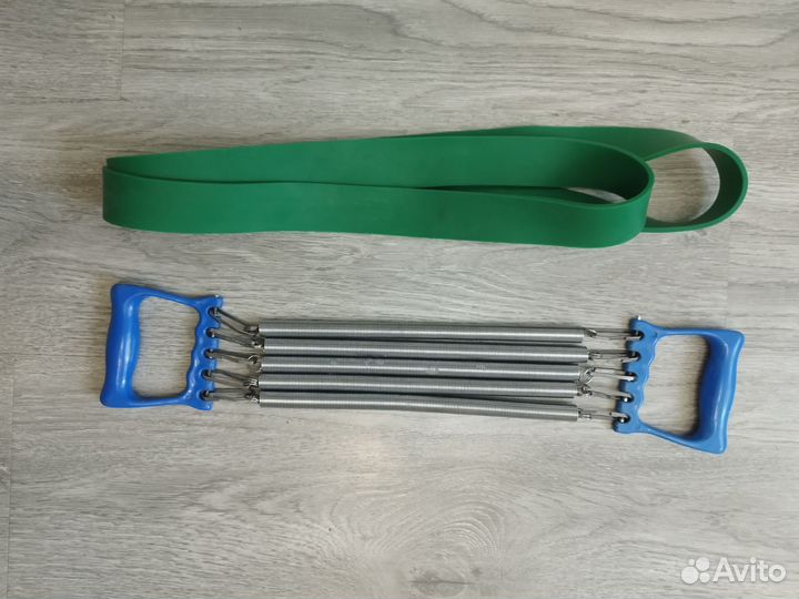 Эспандер пружинный, резинка для фитнеса