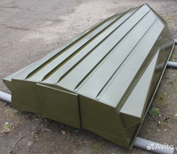 Лодка алюминиевая Мста-Н 3.5 м., окрашеная, новая