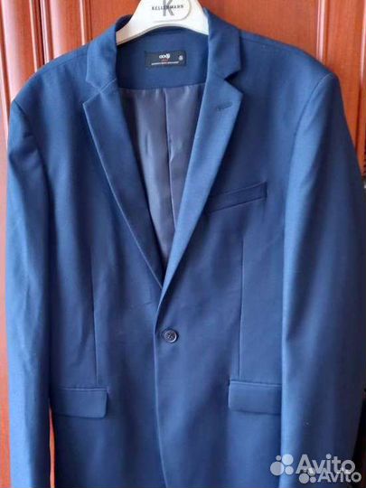 Пиджак школьный Новый с бирками цвет темно синий
