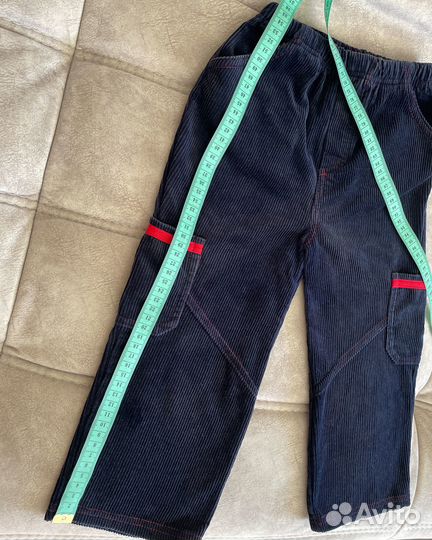 Брюки вельветовые