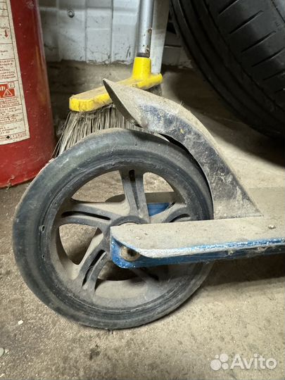 Самокат Re Action, синий