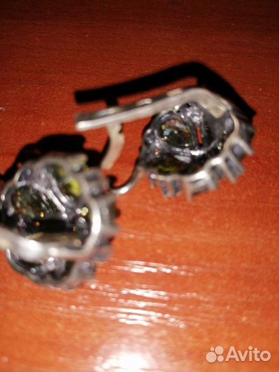 Серьги серебро 925 проба