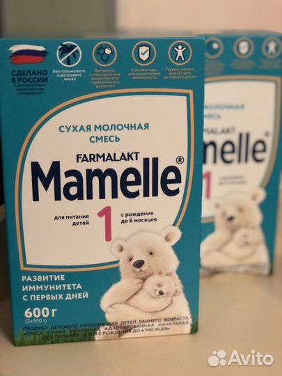 Детская смесь mamelle 1