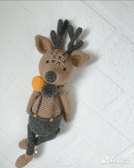 Вязаные игрушки ручной работы