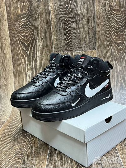 Кроссовки мужские air force зимние