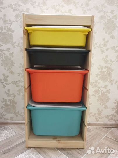 Стеллаж для игрушек IKEA труфаст