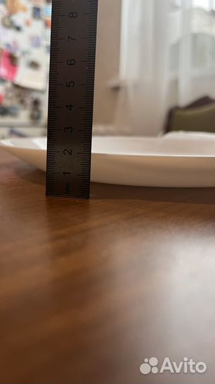 Тарелка IKEA белая