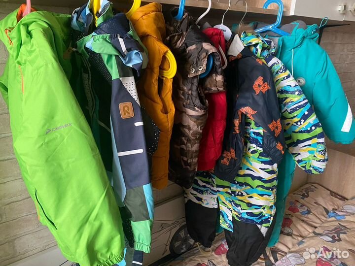 Огромные пакеты одежды для мальчика от 92-110