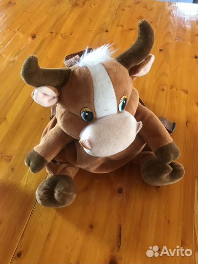 Детский плюшевый рюкзачок