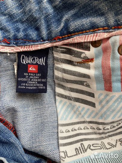 Джинсы Quiksilver 30/32 мужские