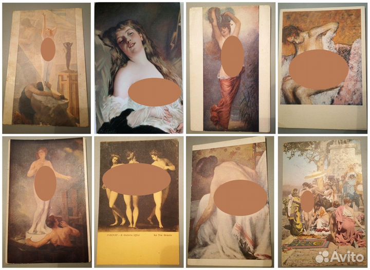 Открытки (18+, ню, эротика)