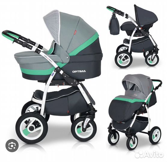 Коляска 3 в 1 verdi optima