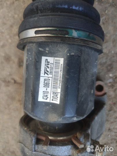 Привод правый Toyota Camry ACV 40 2azfe 2009