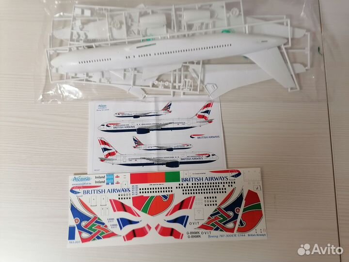 Сборные модели В 767 - 300 RR British