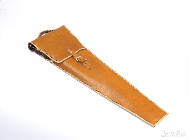 6 профессиональных шампуров в кожаном чехле