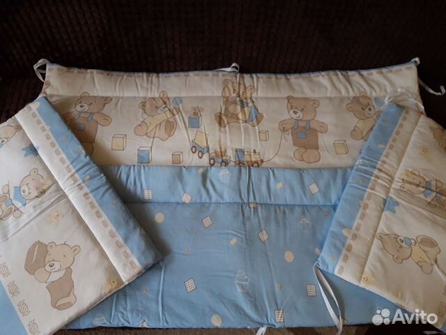 Бортики в детскую кроватку