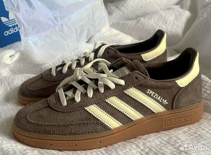 Кроссовки Adidas handball Spezial Brown