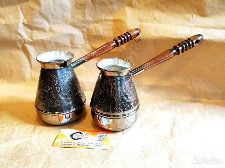 Турка медная 0.5л