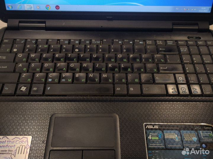 Бюджетный ноутбук Asus K50c